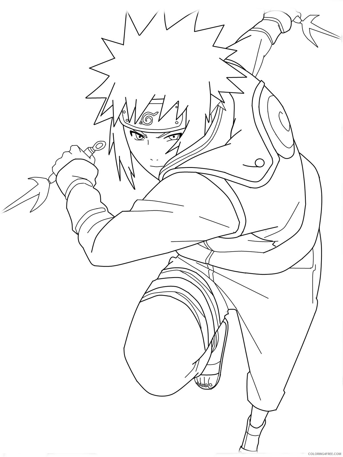 naruto coloring pages pain Coloring4free - Coloring4Free.com