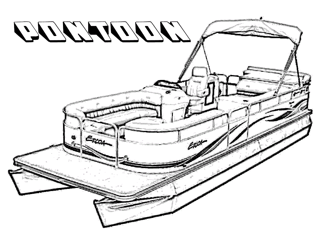 boat coloring pages - Clip Art Library