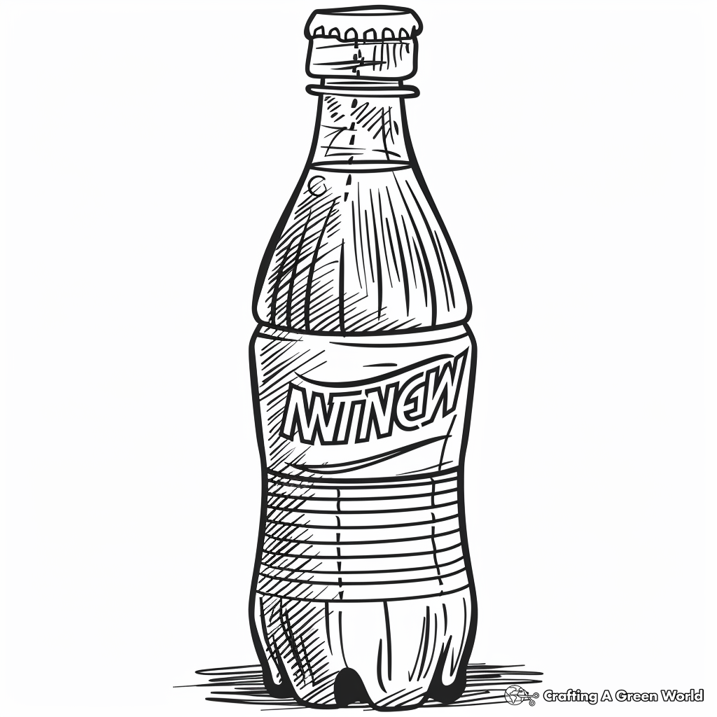 Soda Coloring Pages - Free & Printable!