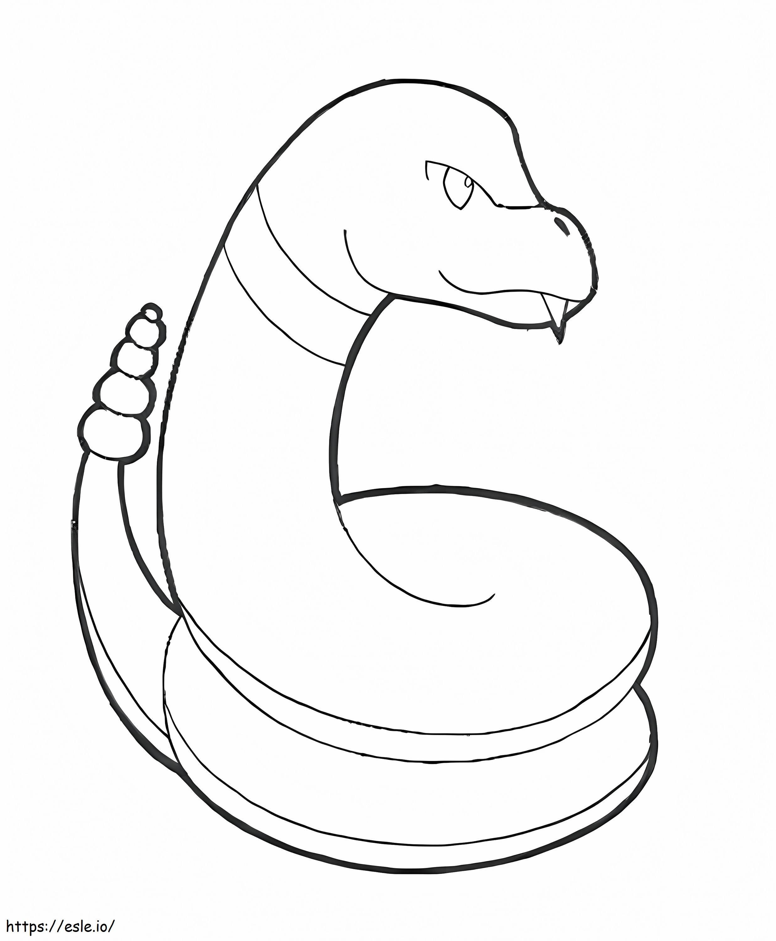 Ekans Coloring Pages Coloring Nation