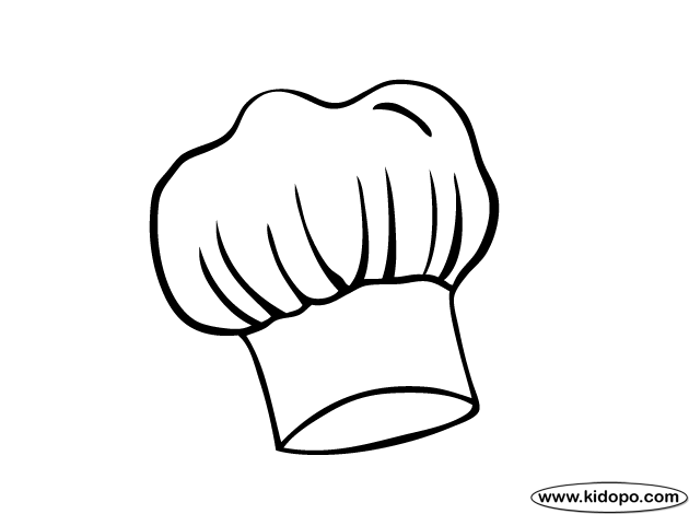 Chefs hat, Coloring pages, Template ...