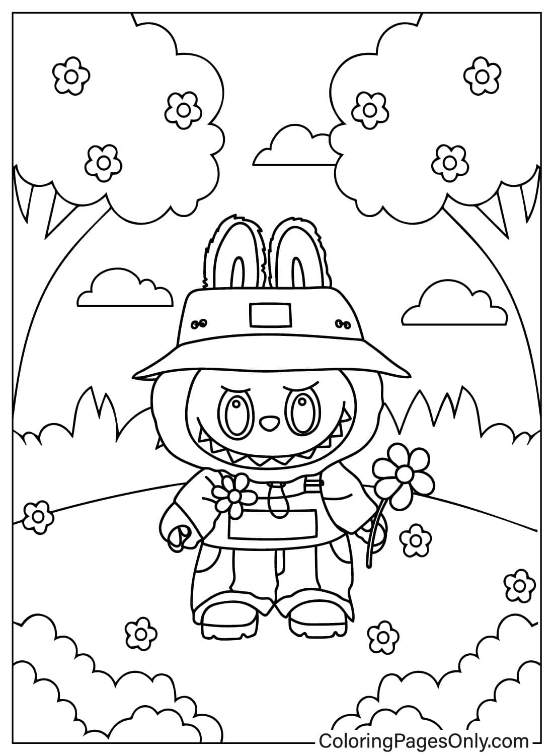 18 Labubu Coloring Pages ...