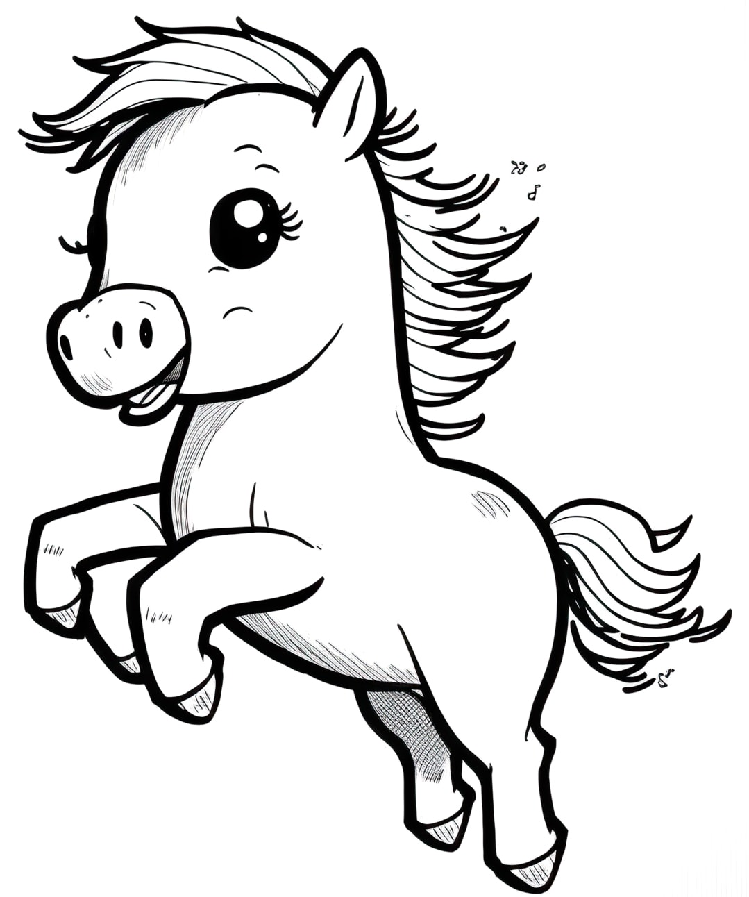 Horse Coloring Pages - 15 Unique and Free Coloring Sheets