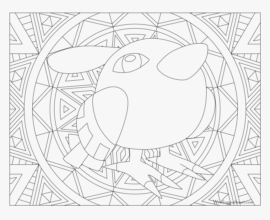 Pokemon Ditto Coloring Pages, HD Png Download , Transparent Png Image -  PNGitem
