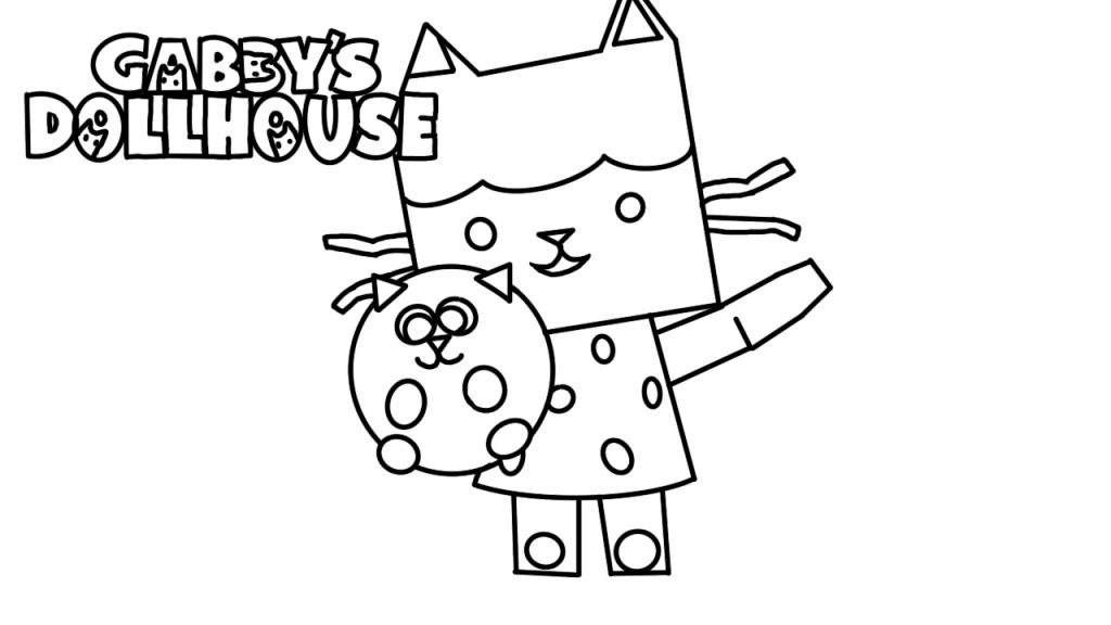Netflix's Gabbys Dollhouse Coloring Pages Collection - Guide For Geek Moms