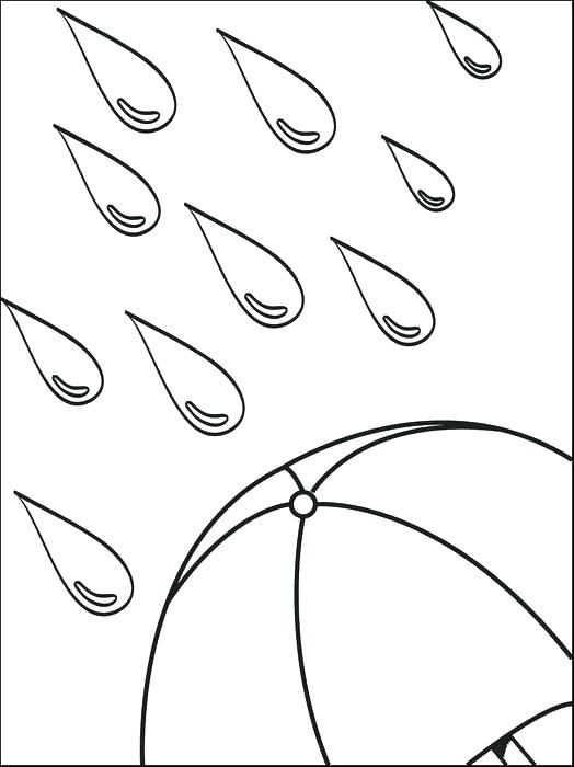 raindrops coloring pages rain drop coloring page raindrops and ...