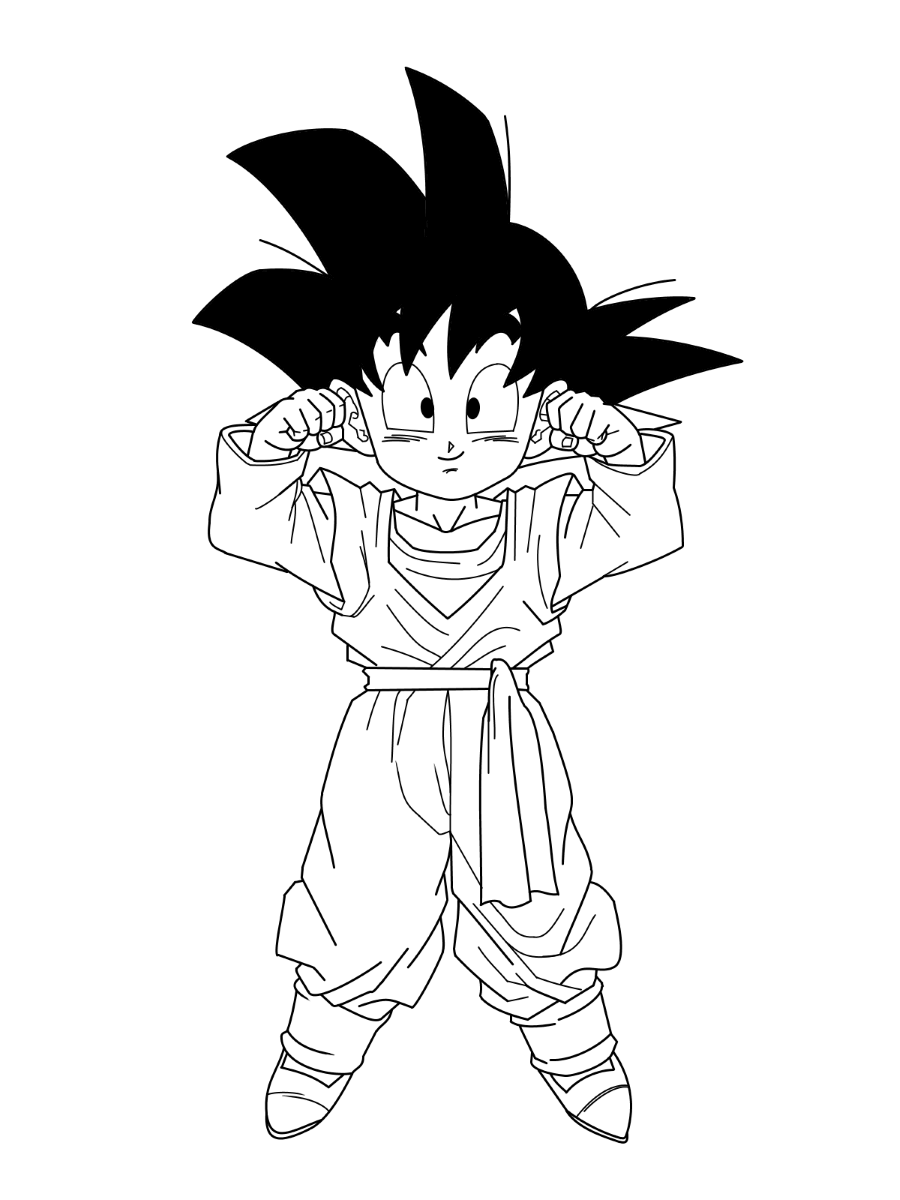 Dragon Ball Z coloring pages | Print and Color.com