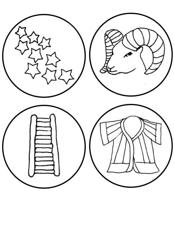 Coloring Pages of jesse tree ornaments - Free coloring page