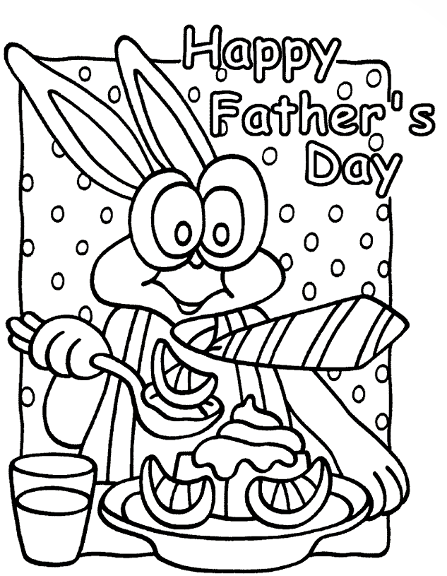 Fathers Day Coloring Pages (5) | Coloring Kids