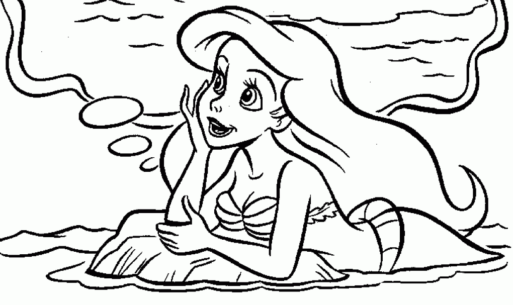 Mermaid Coloring Pages | Clipart Panda - Free Clipart Images