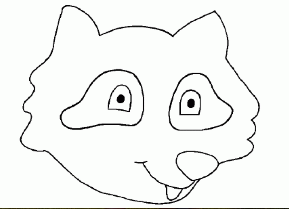 Raccoon Coloring Pages - Free Coloring Pages For KidsFree Coloring 