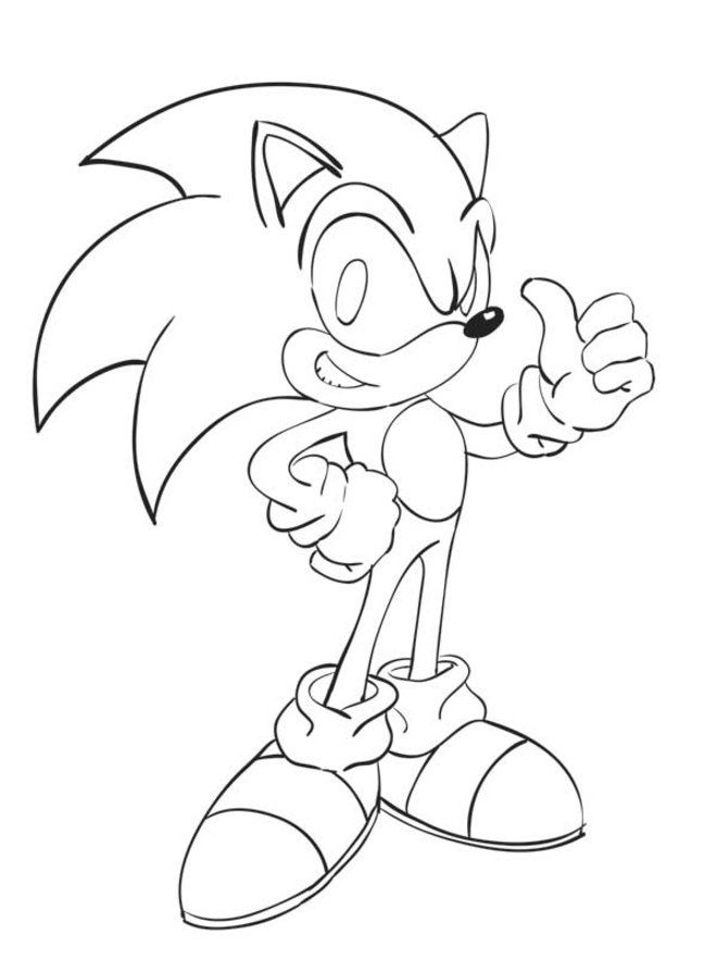 Tails From Sonic Coloring Pages
