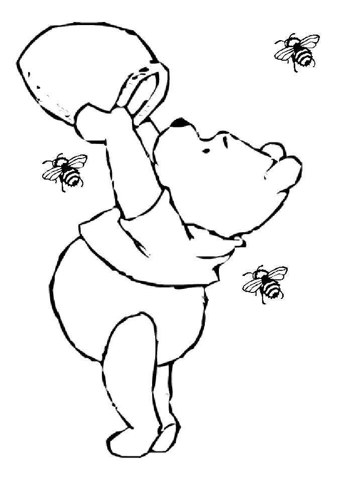 Coloring Pages Pooh Bear - Free Printable Coloring Pages | Free 