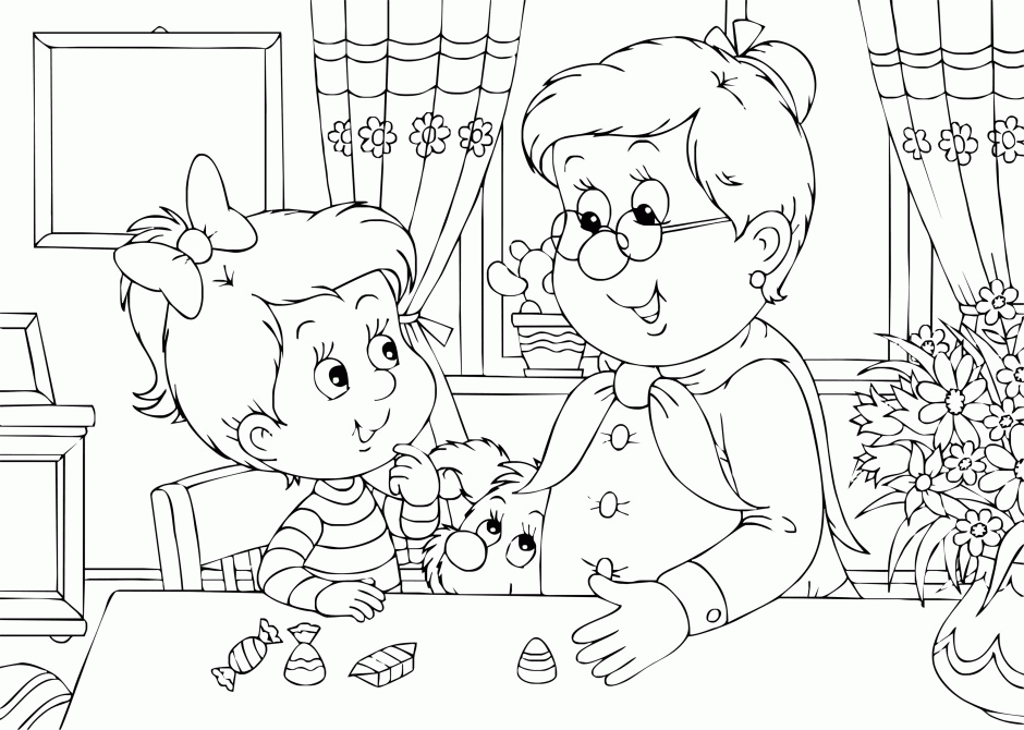 Happy Birthday Grandma Coloring Pages Disney Coloring Pages 212816 