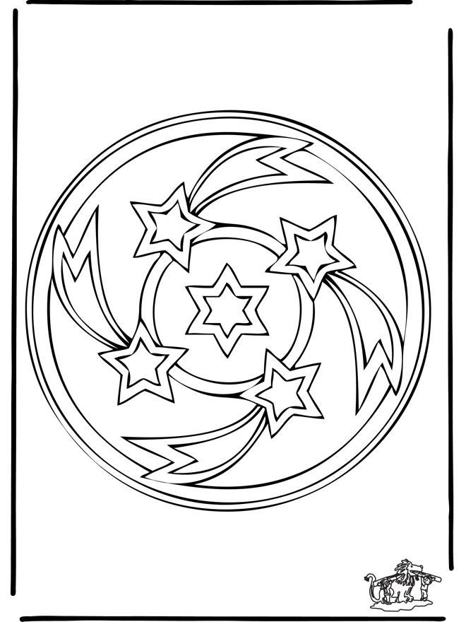 Mandalas FOR KIDS Colouring Pages