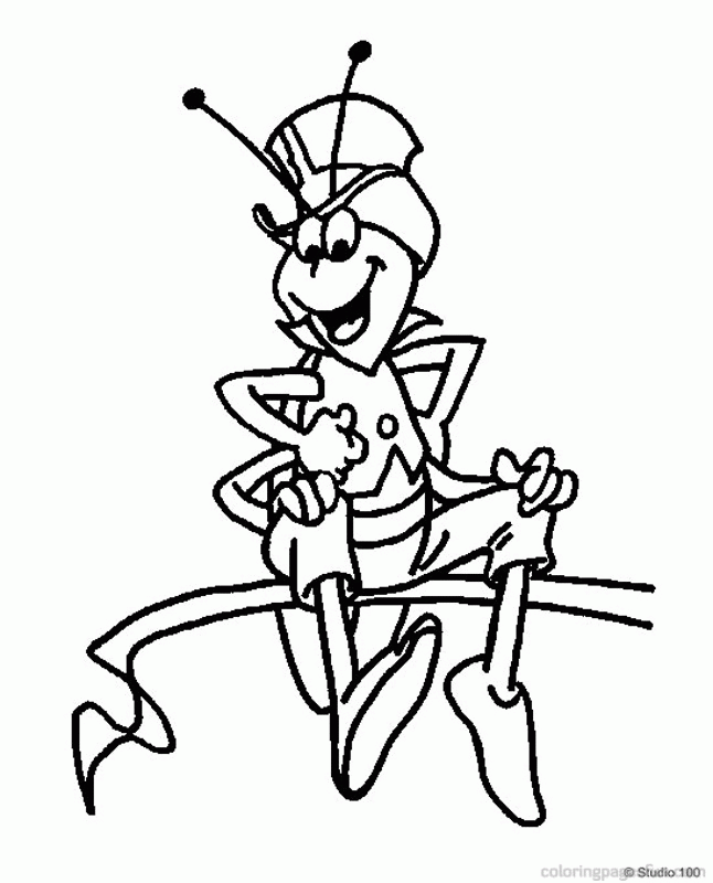 Maya The Bee Coloring Pages 5 | Free Printable Coloring Pages 