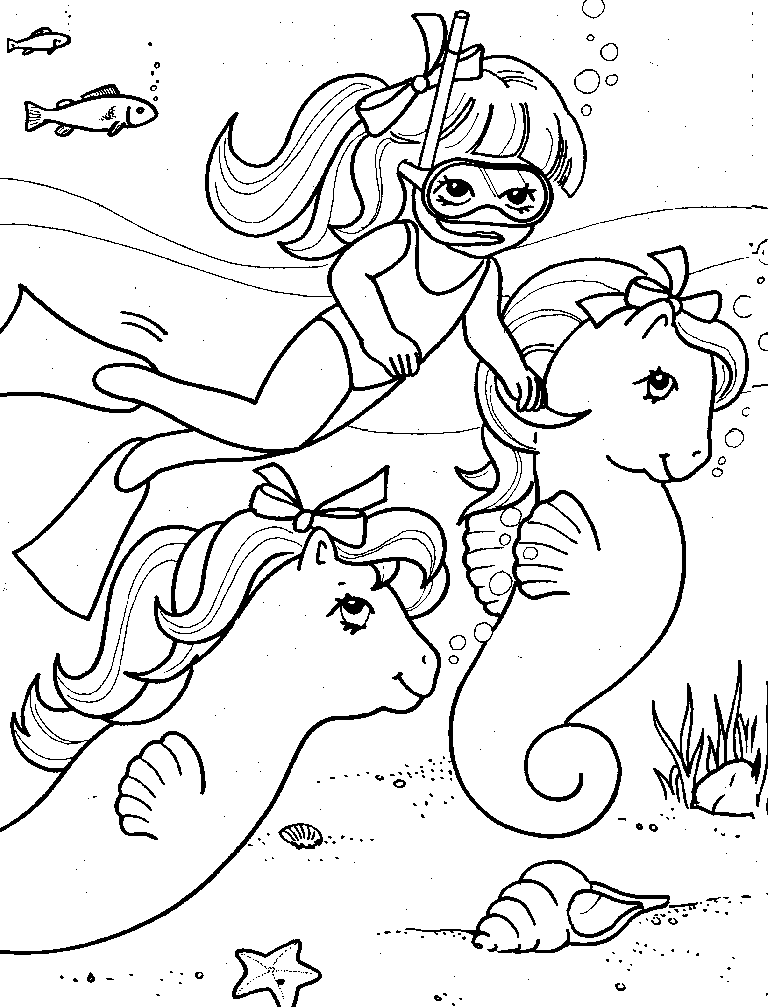 My Little Pony Coloring Pages | Fantasy Coloring Pages