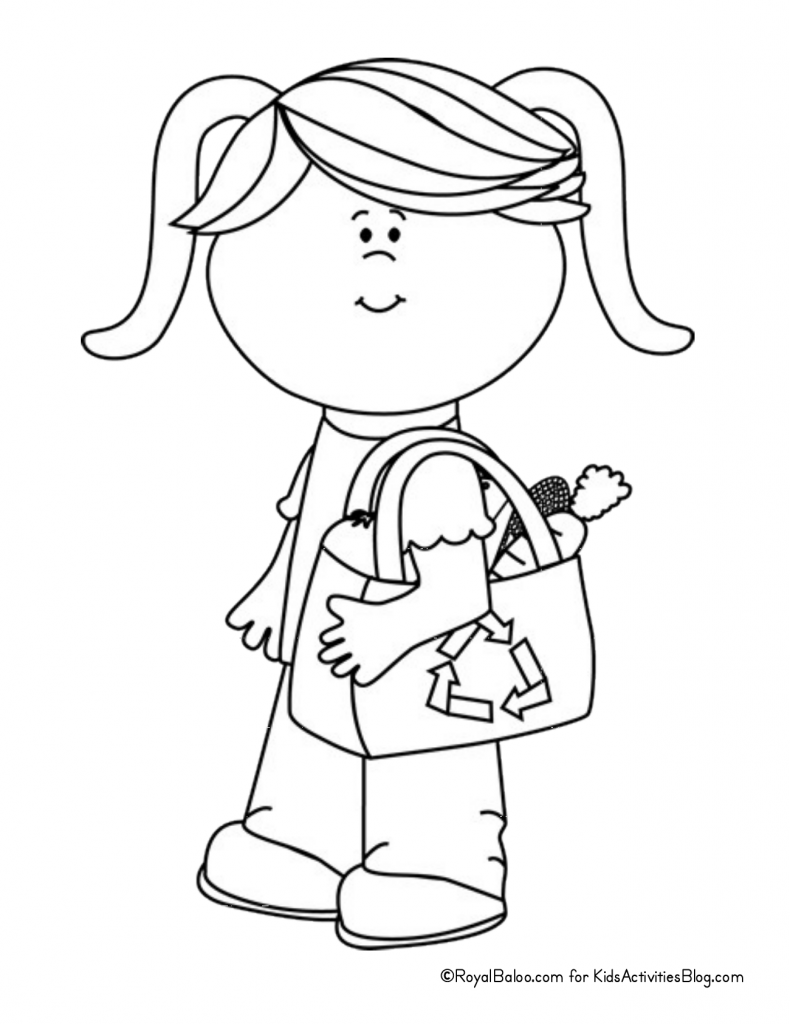BIG Set of Free Earth Day Coloring Pages for Kids | Kids Activities Blog