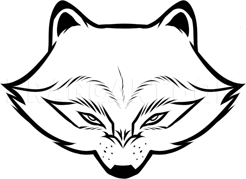 How to Draw Rocket Raccoon Easy, Coloring Page, Trace Drawing