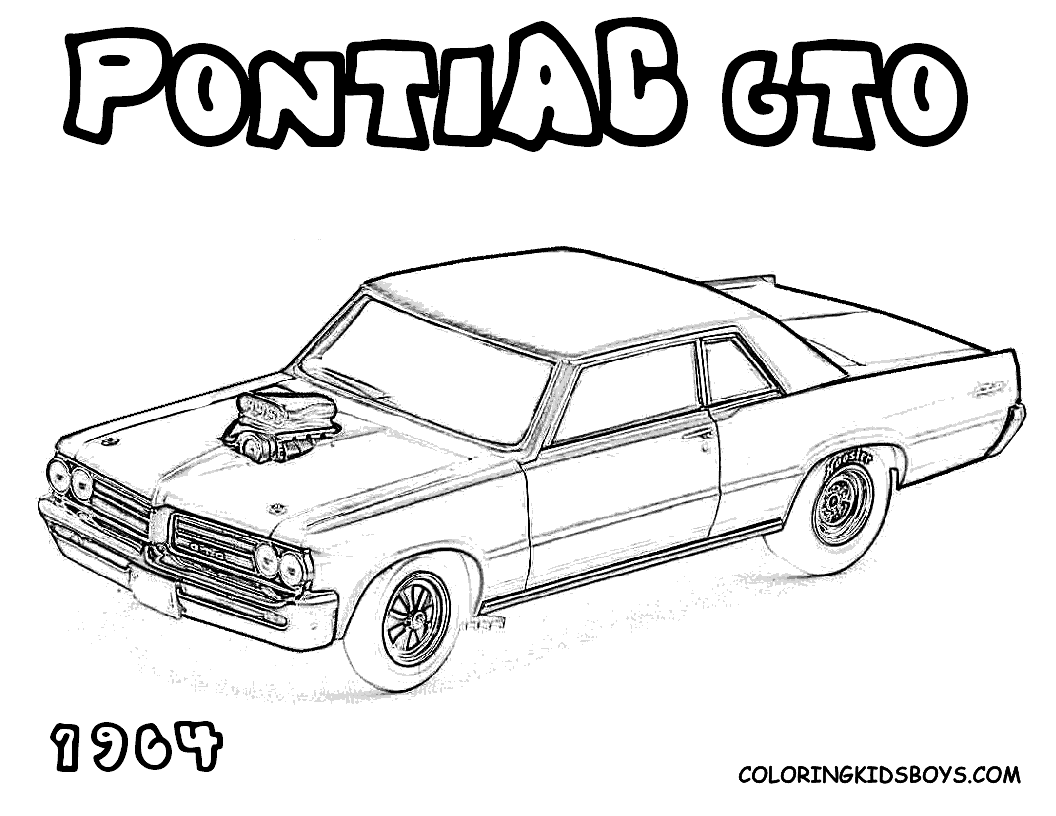 Hot Rod Coloring Pages - Max Coloring