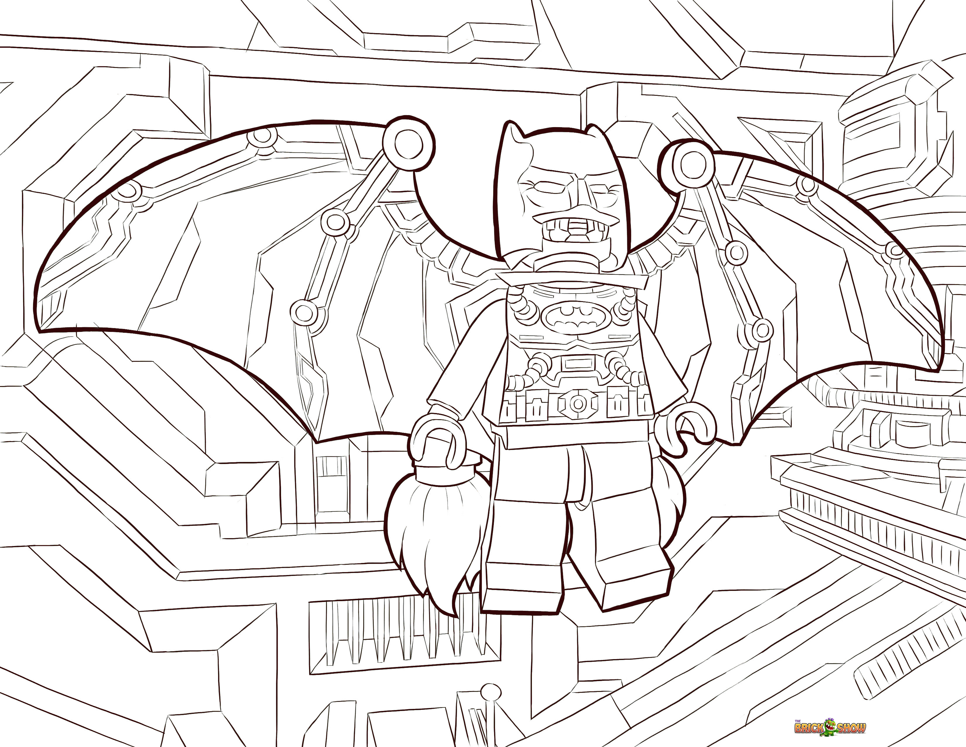 Practice Lego Dc Universe Super Heroes Coloring Pages Free ...