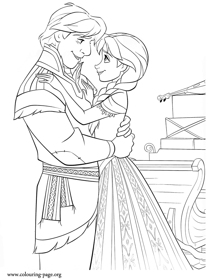 What about have fun with this amazing Disney Frozen coloring page ...