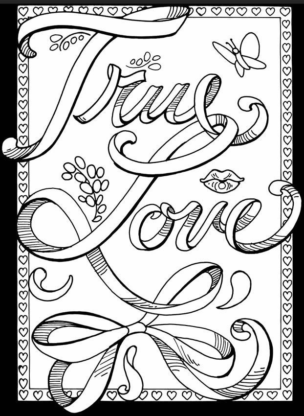 Love Coloring Pages - Best Coloring Pages For Kids