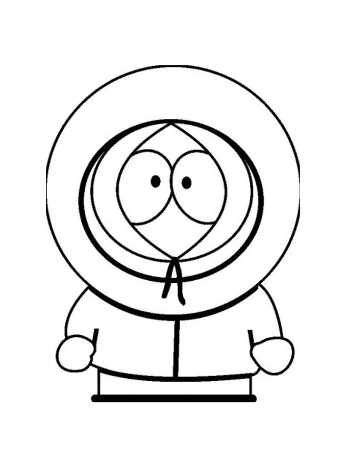 Free South Park coloring pages to print - South Park Kids Coloring Pages
