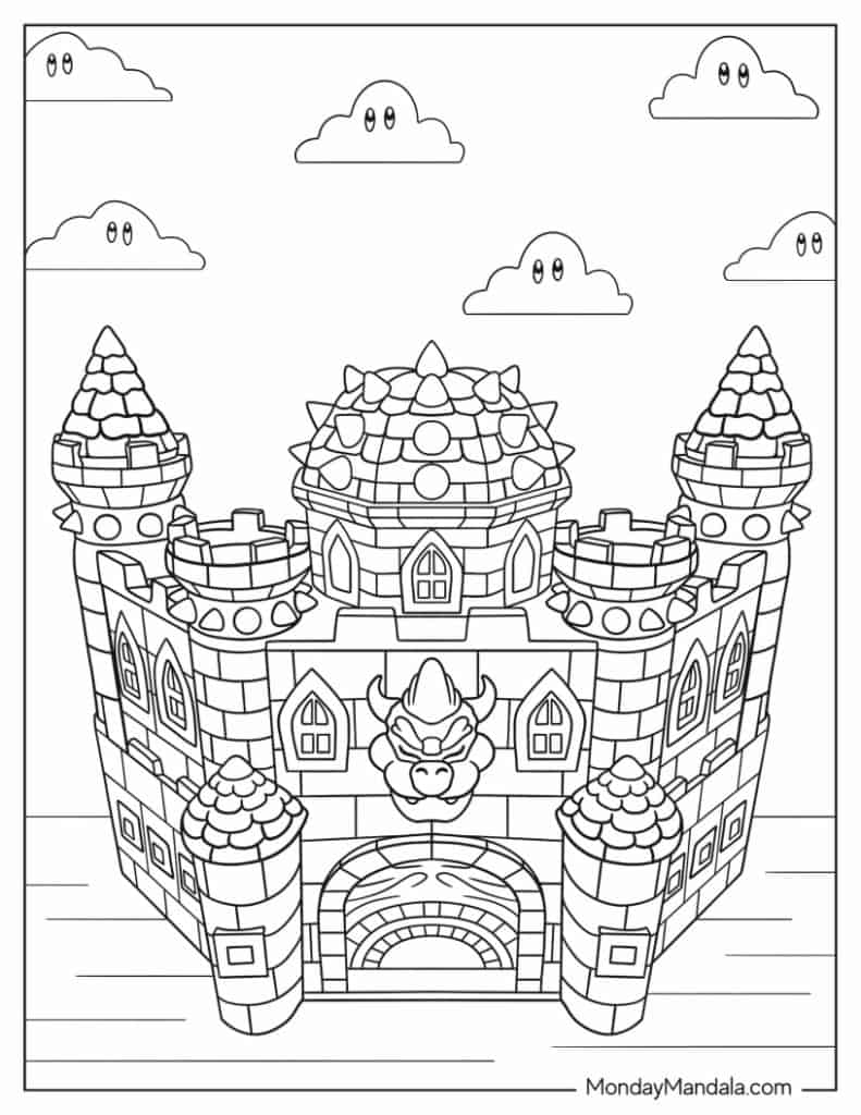 26 Bowser Coloring Pages (Free PDF Printables)