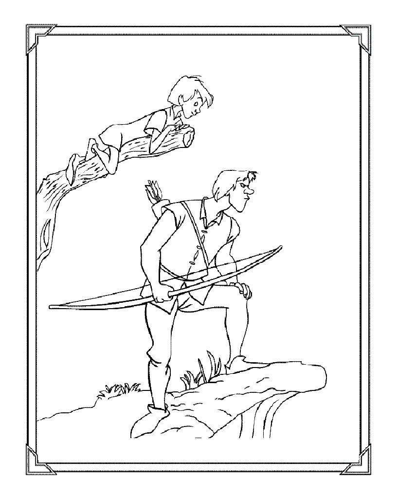 Merlin the Enchanter coloring pages for ...