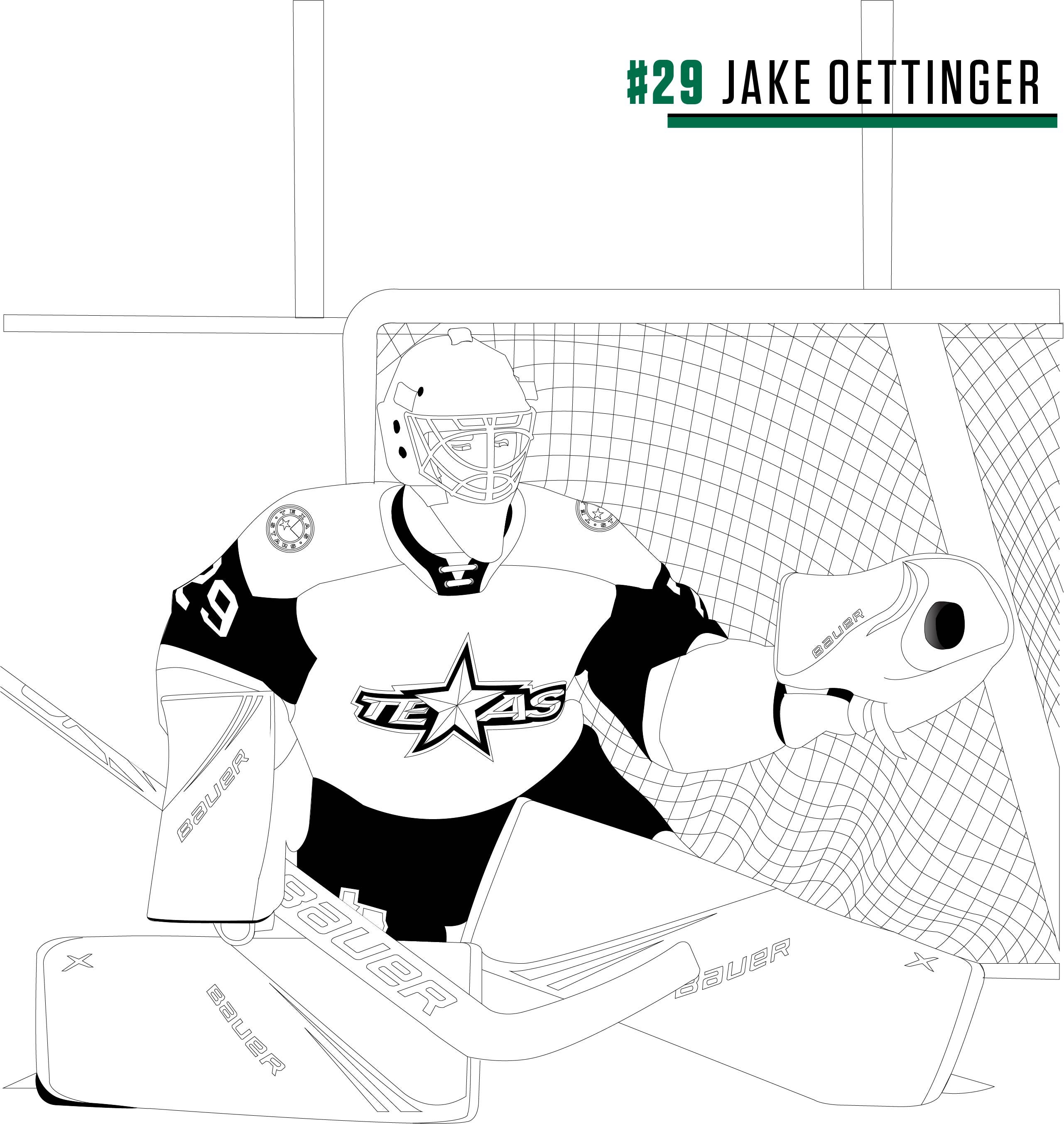 Coloring Pages | Texas Stars | AHL Affiliate to Dallas Stars