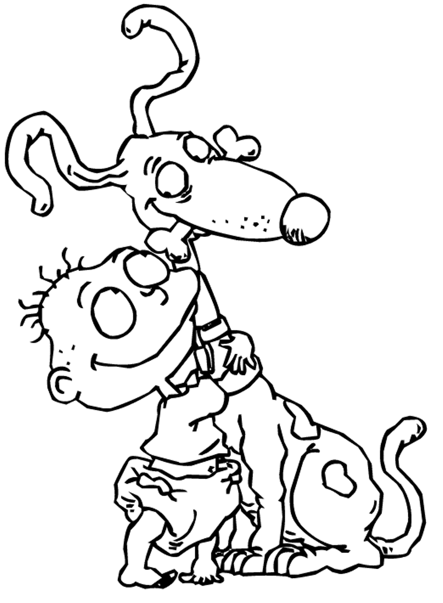 Rugrats Kimi Coloring Pages Rugrats Tommy Coloring Pages. Kids ...