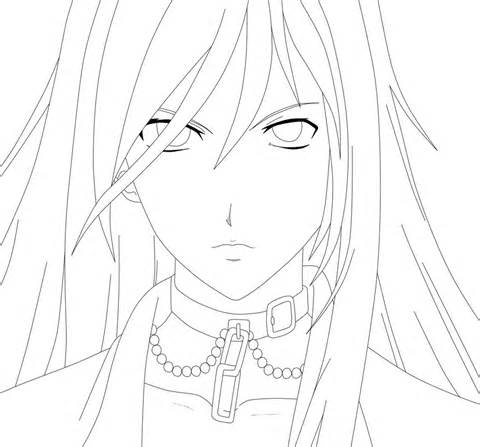 Rosario Plus Vampire Coloring Pages Coloring Pages