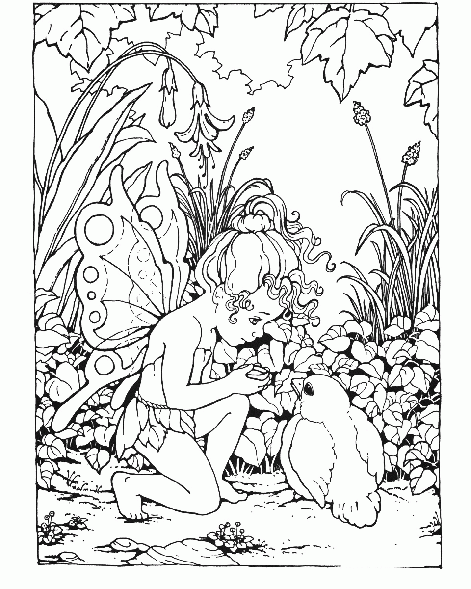 Coloring Pages: Ideas About Fairy Coloring Pages On Coloring Fairy ...
