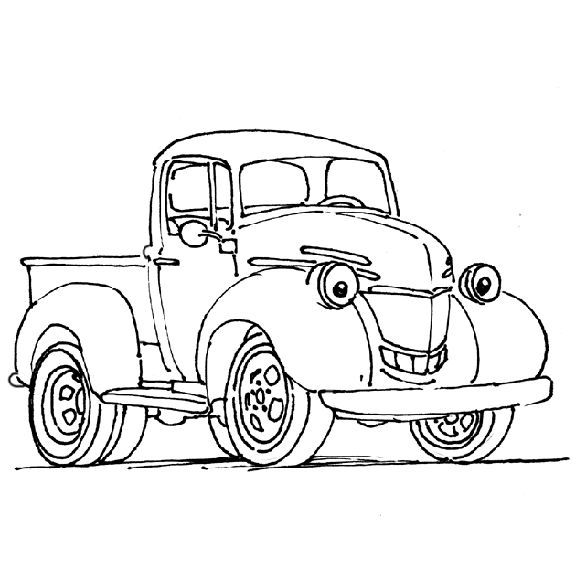 old school cars drawings - Clip Art Library