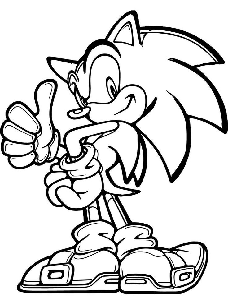 Sonic Coloring Pages Knuckles. The following is our collection of Sonic  Coloring Page Printables. You are… | Cartoon coloring pages, Coloring  books, Hedgehog colors