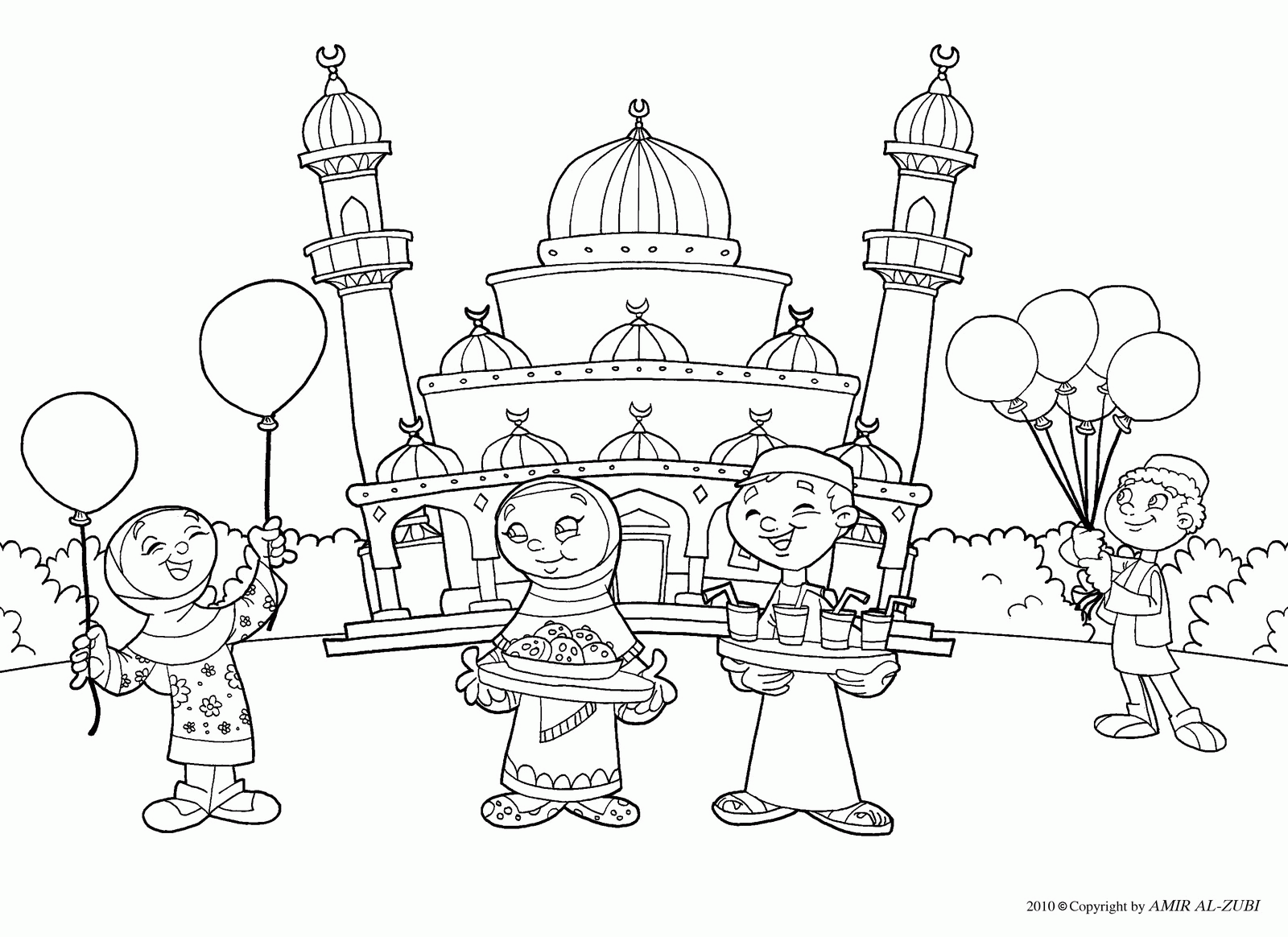 Islamic Coloring Pages - Coloring Pages For Toddlers