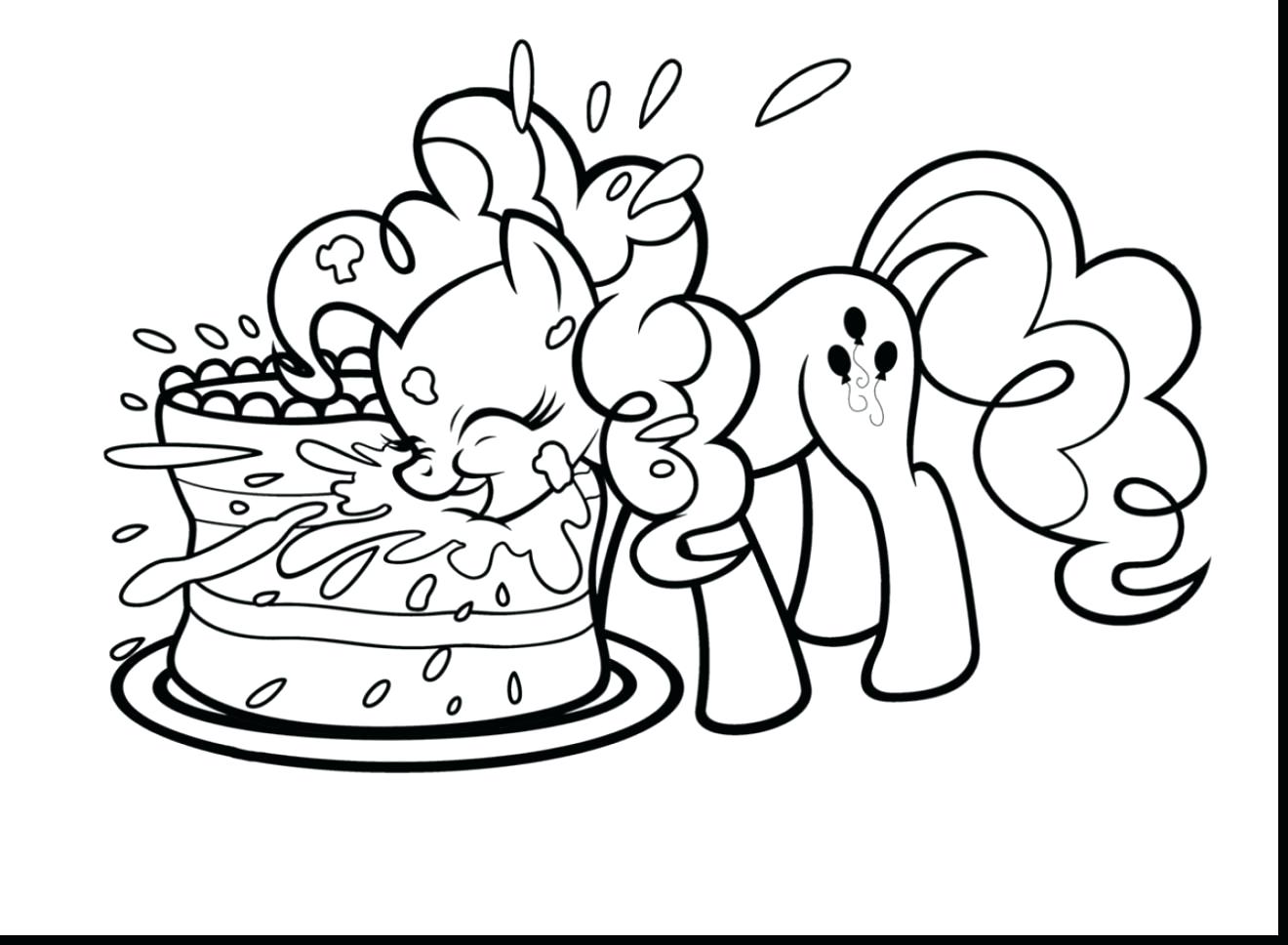 Coloring Pages : Pinkie Pie Coloring Page Whole Pages Cherry ...