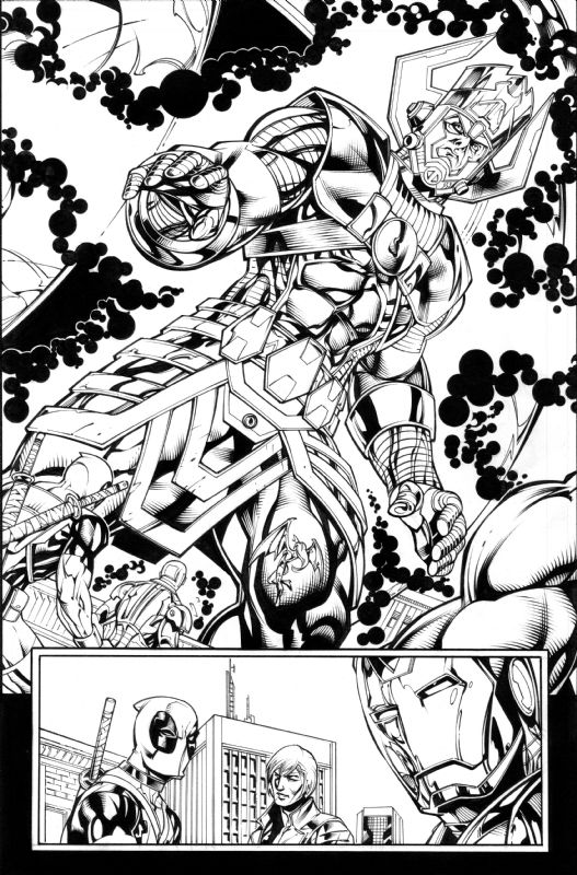 Comic Book Artist Accidentally Reveals MvC 3 Characters Galactus and  Taskmaster