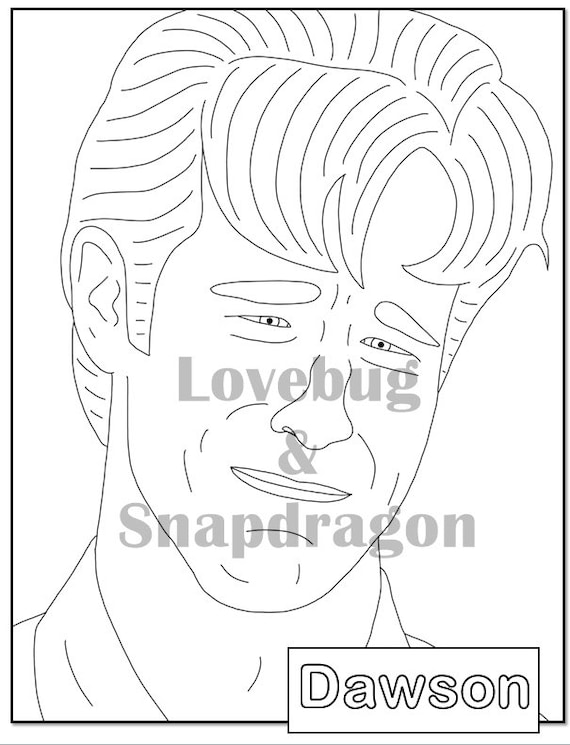 Dawson's Creek Digital Coloring Book ...