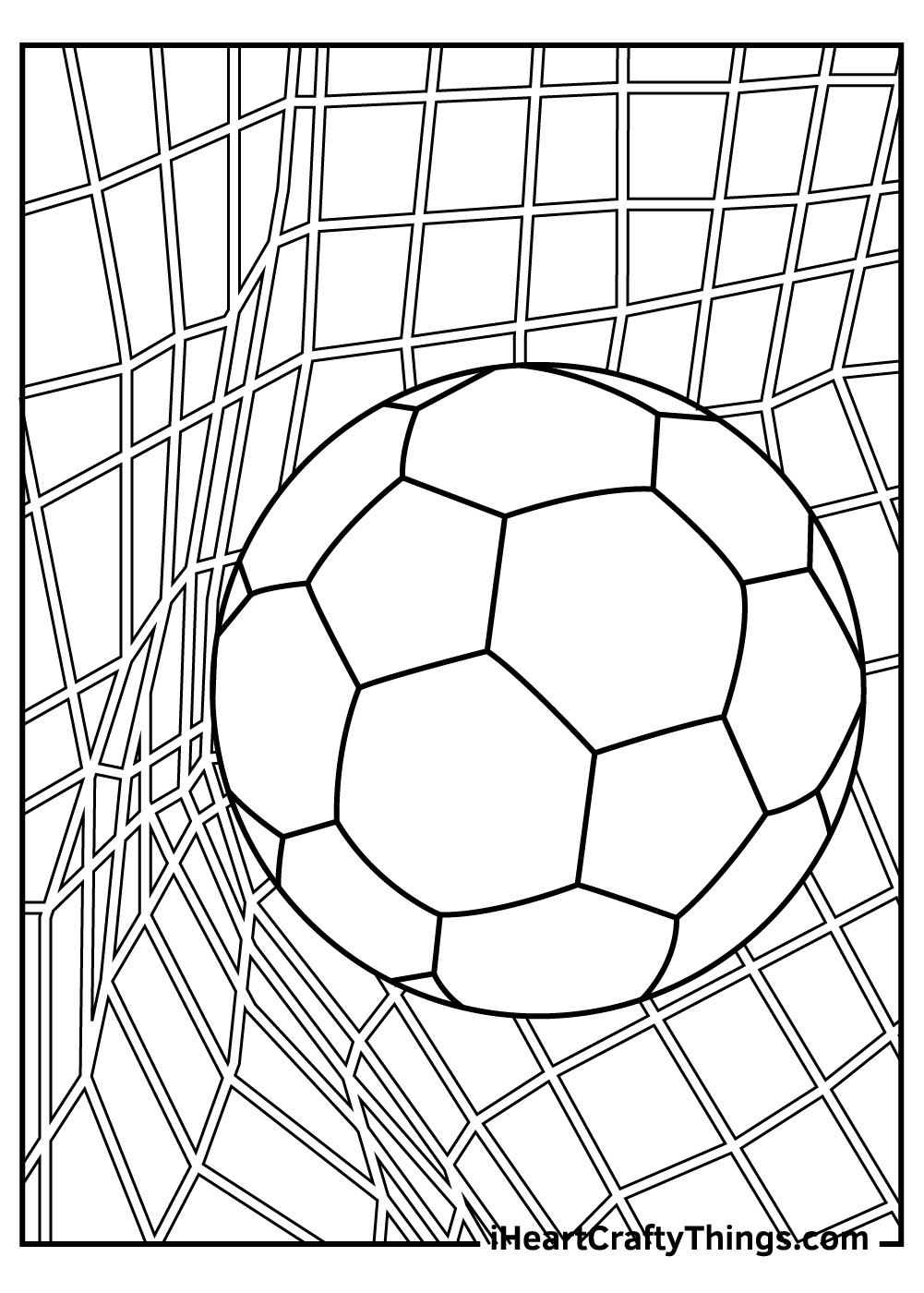 Soccer Coloring Pages (100% Free ...