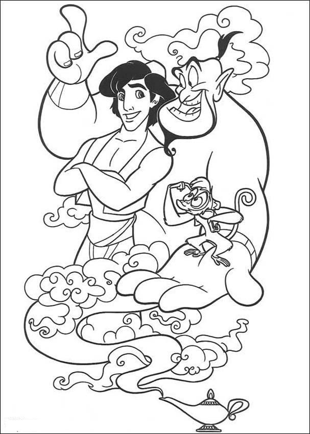 Free Printable Aladdin Coloring Pages For Kids « Printable 