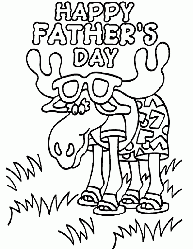 Father's Day Coloring Pages Printable | Top Coloring Pages