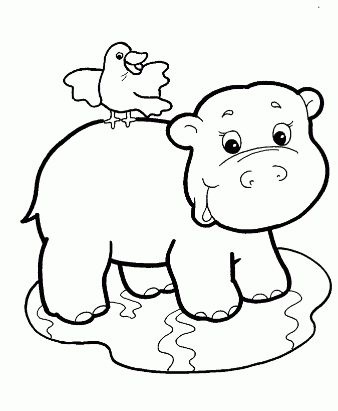 Baby Safari Coloring Pages - Coloring Pages For All Ages