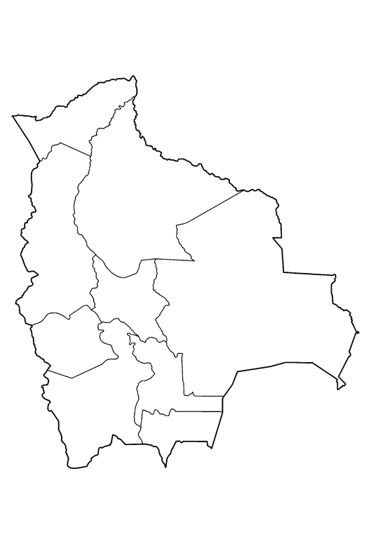 Geography & Maps Bolivia | Coloring Pages 24