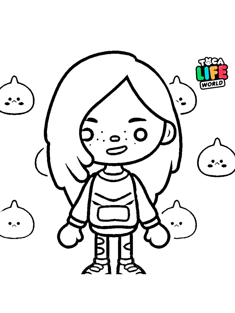 Toca Boca coloring pages. Download and print Toca Boca coloring pages.