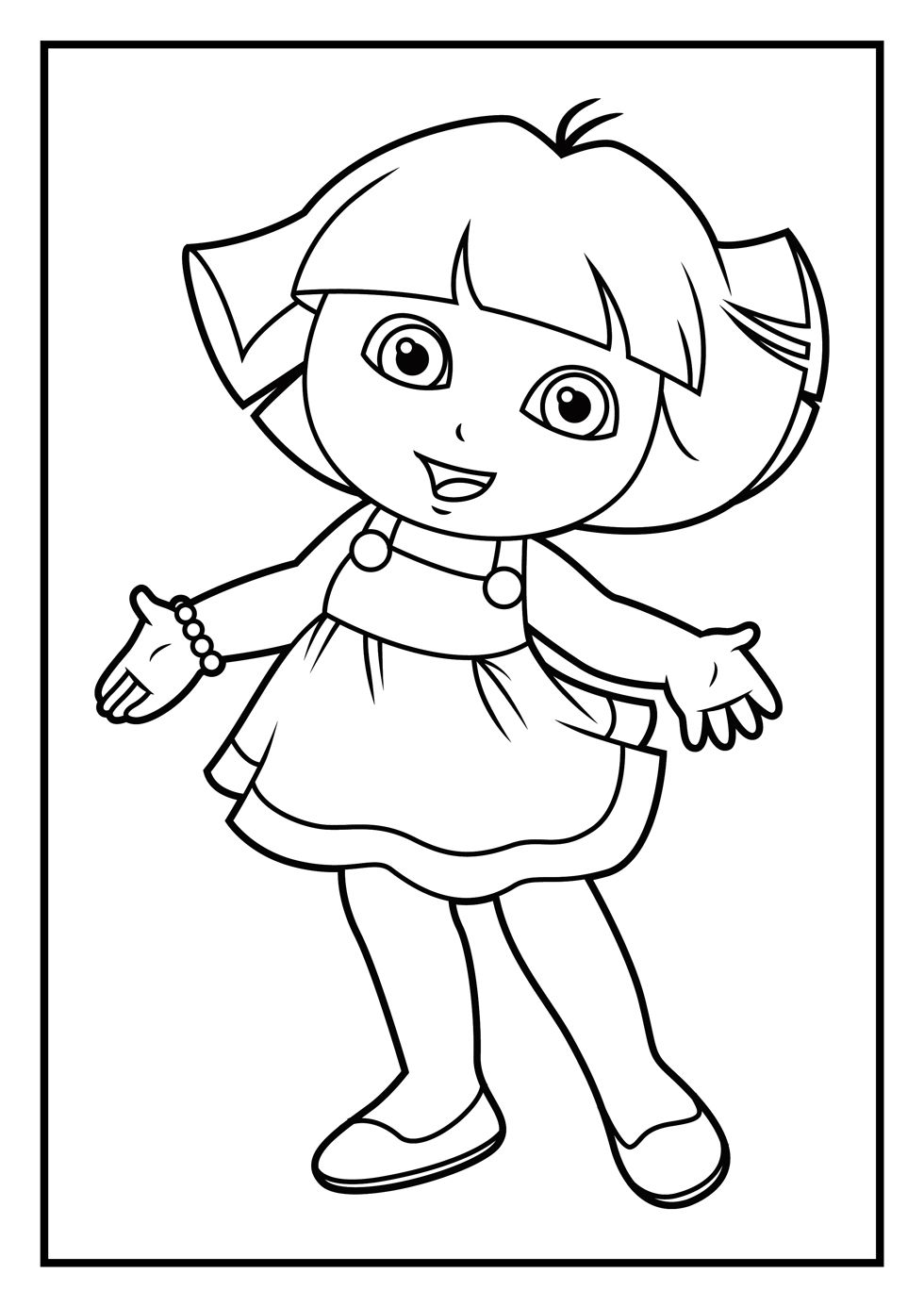 free coloring pages dora | Kids Activities