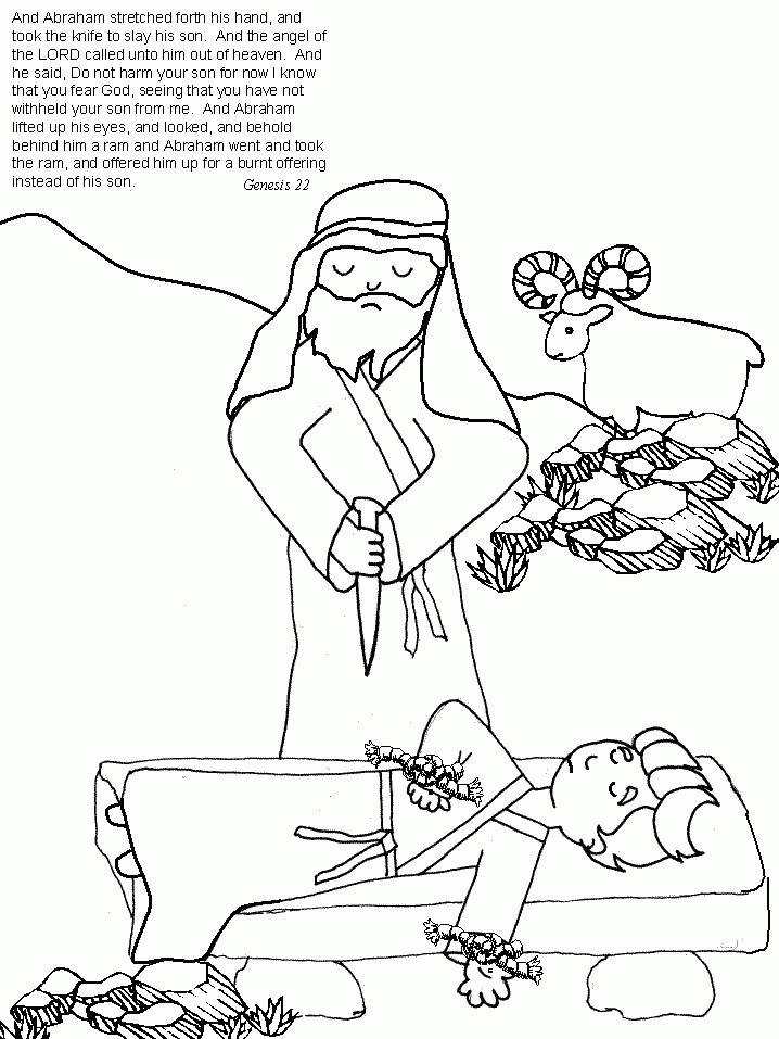 10 Pics of Abraham Coloring Page For Sunday School - Abraham ...