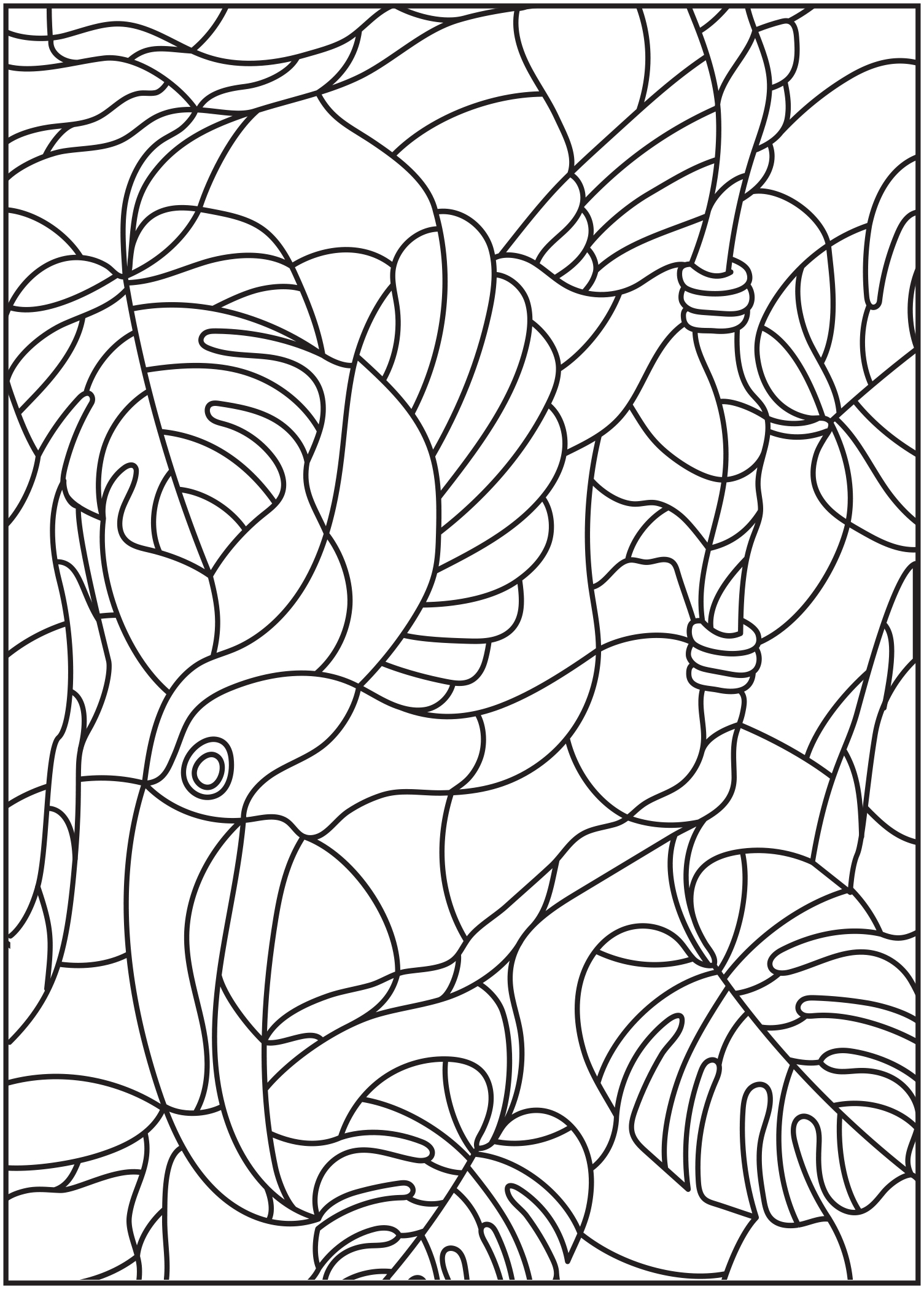 Cra-Z-Art Timeless Creations Adult Coloring Book, Stained Glass, 64 Pages -  Walmart.com