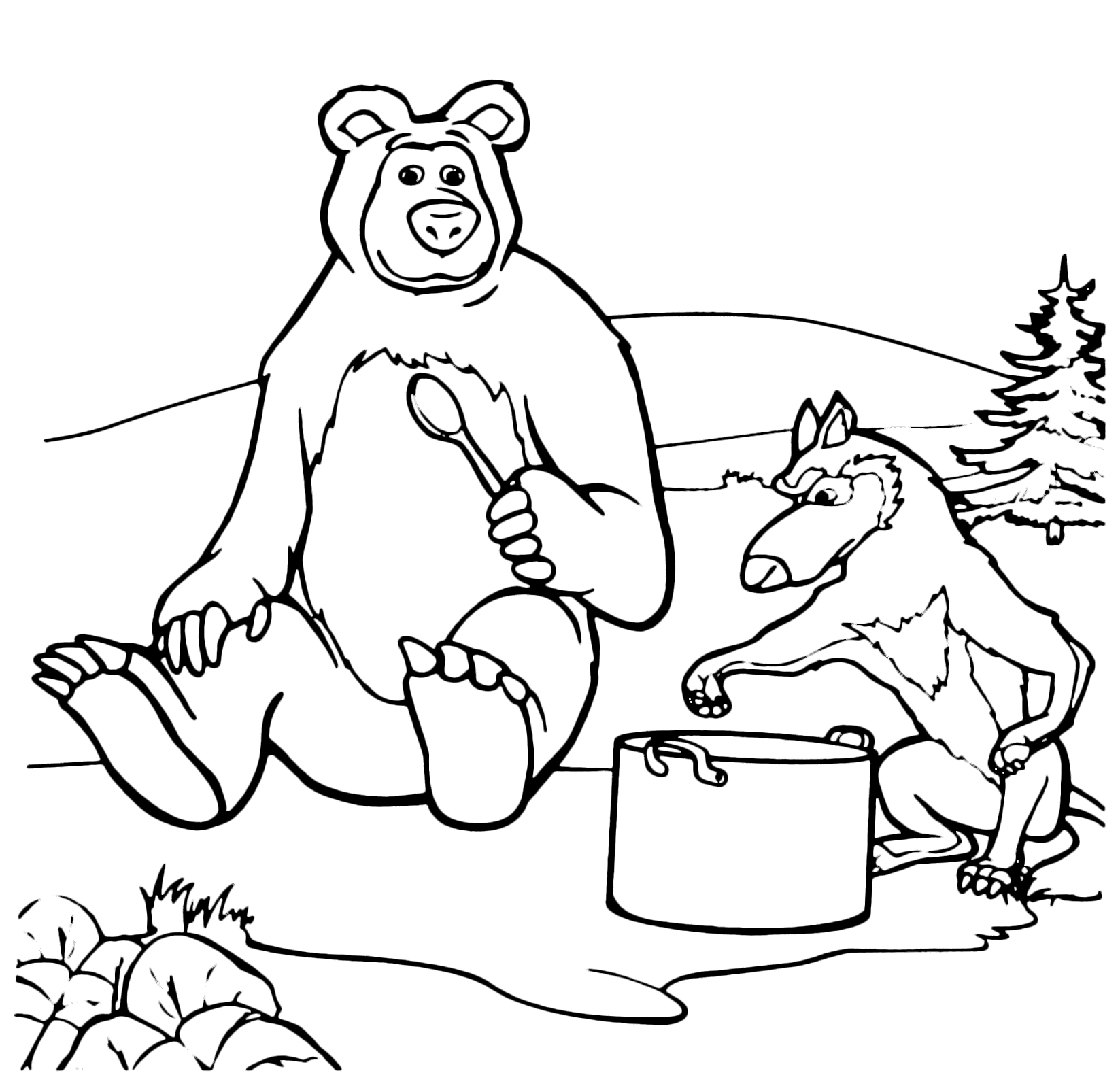 Masha And The Bear Coloring Pages Printable Fantastic Free To Print For  Adults Youtube – Slavyanka